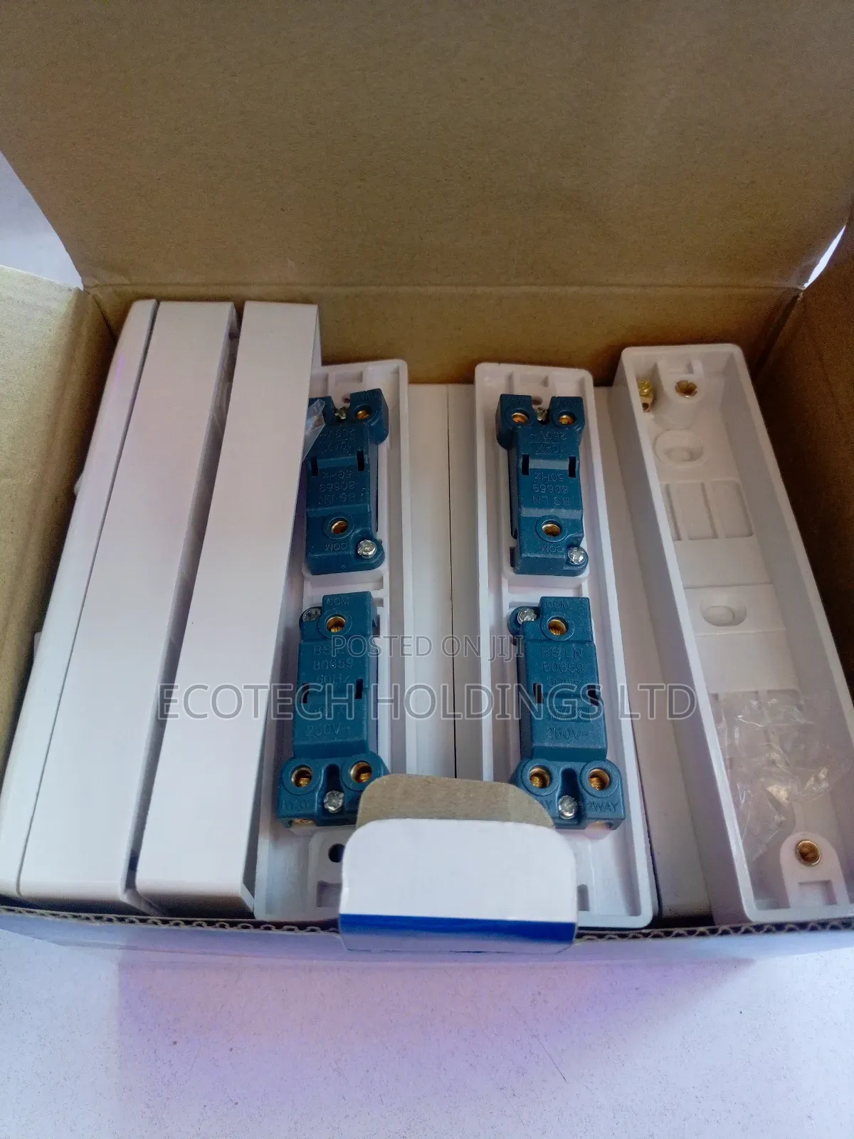 2 Gang 2 Way Slim Switch
