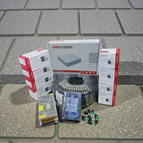 Premium Quality Hikvision 8 Turbo Hd 1080p CCTV Cameras Complete Kit