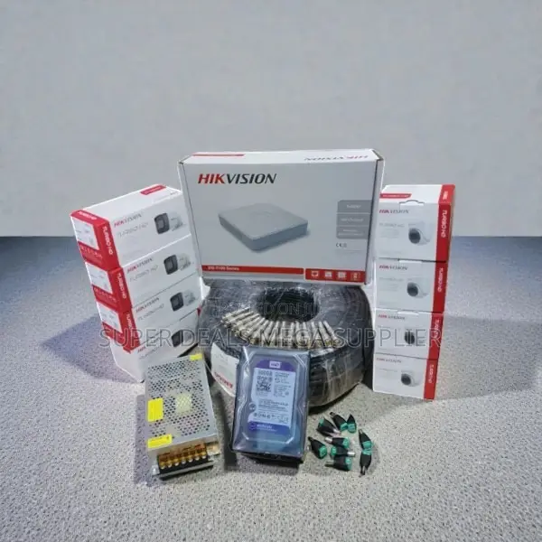 Motion Detection Hikvision 8 1080p Hd CCTV Cameras Complete System Kit