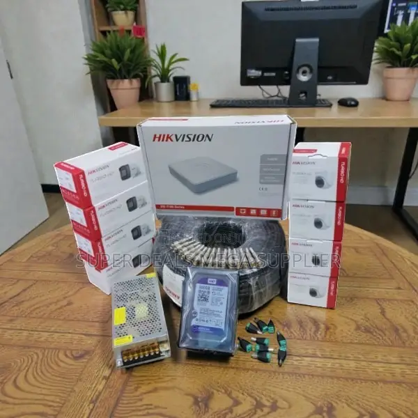 Plug and Play Hikvision 8 1080p 2mp CCTV Cameras Complete System Kit