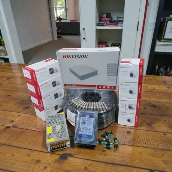 Stable Performance Hikvision 8 1080p CCTV Cameras Complete System Kit