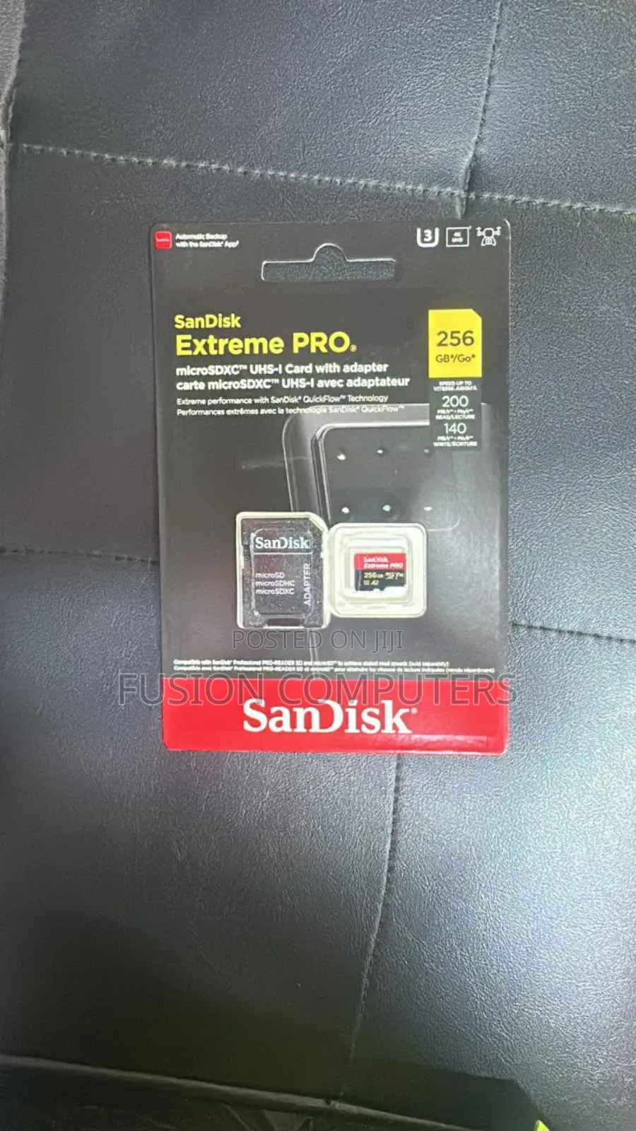 Sandisk 256gb Extreme Pro Uhs-I SDXC Memory Card