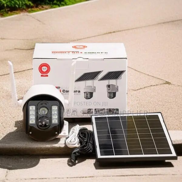 Solar V380 Pro 4g PTZ Camera With Ai Detect and Remote Live Viewing