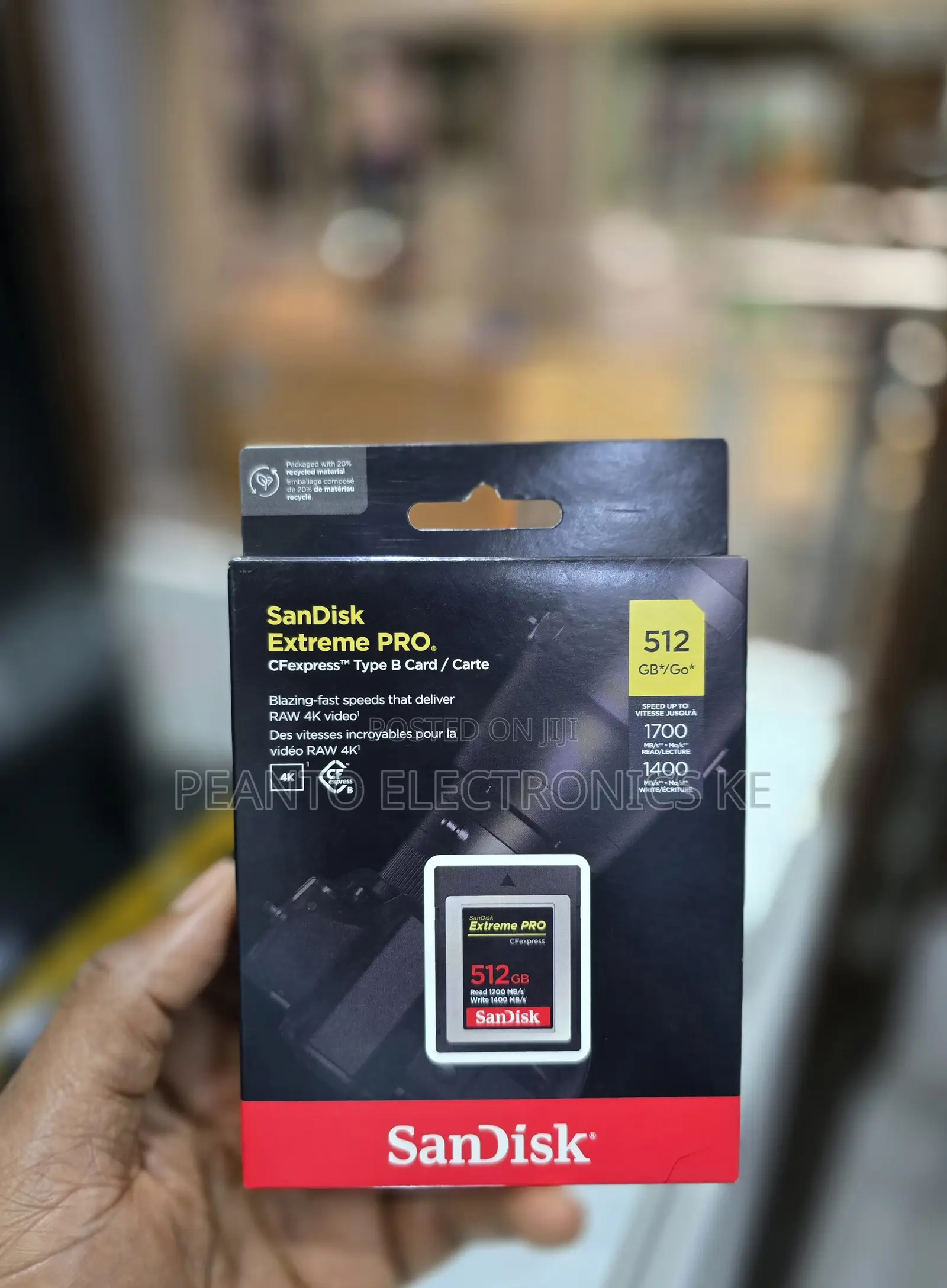 Sandisk 512gb Extreme Pro Cfexpress Card Type B