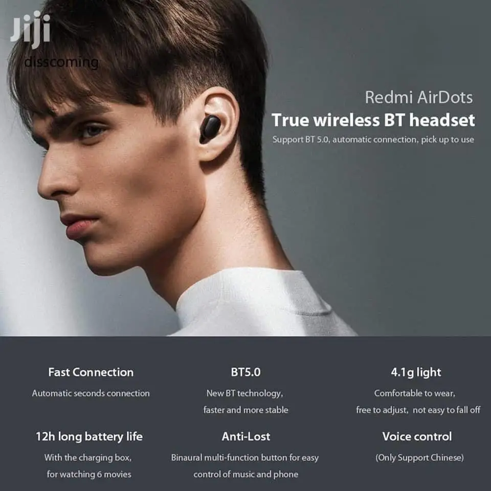Xiaomi Redmi Airdots True Wireless Bluetooth Headset Airpods