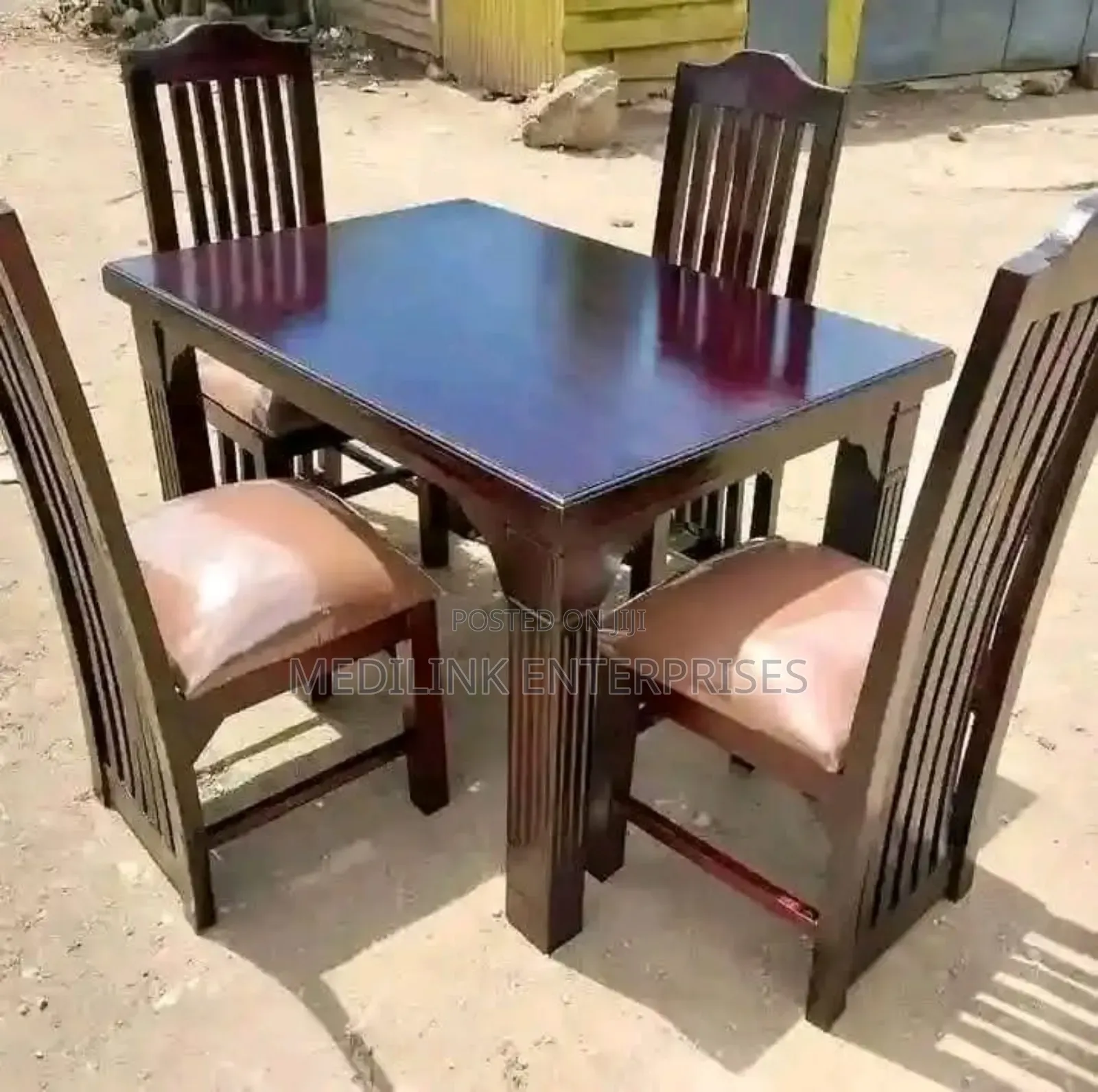 Solid Wooden Dinning Table Set