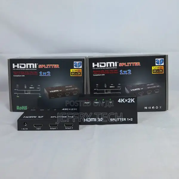 Powered Full Hd 2 Way Hdmi Splitter