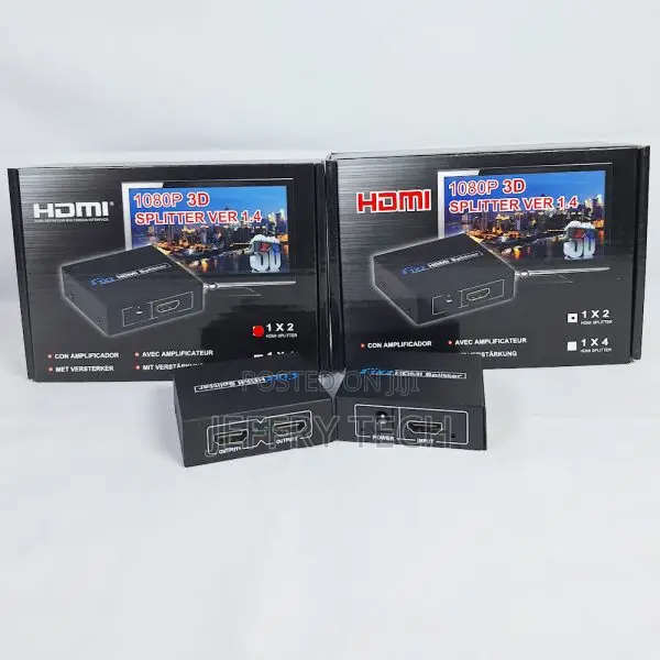 Powered Full Hd 1080p 2 Way Hdmi Splitter