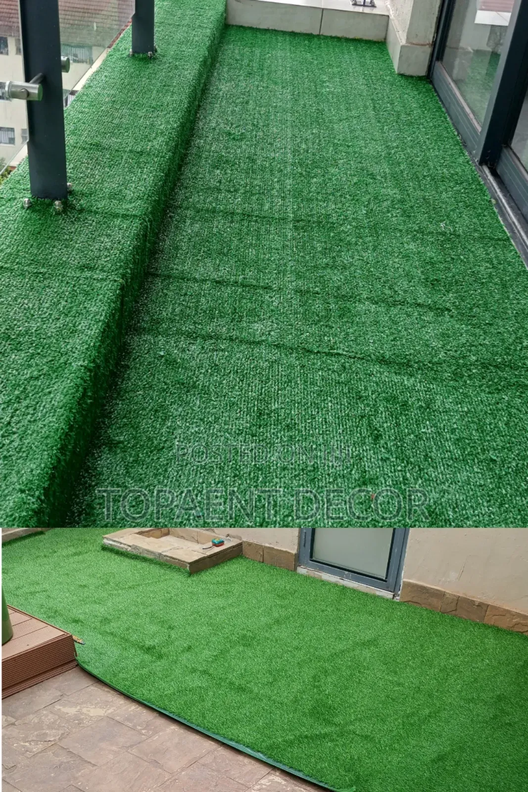 15mm Outdoor Verandah And Balcony Artificial Grass Carpet