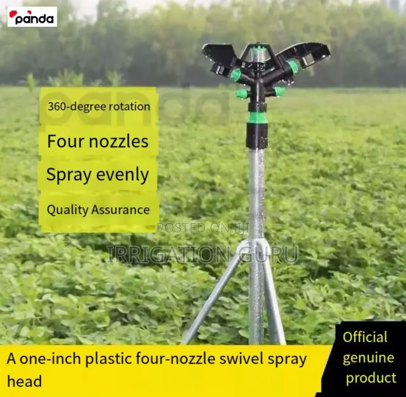 32mm One Inch Sprinkler +Stand