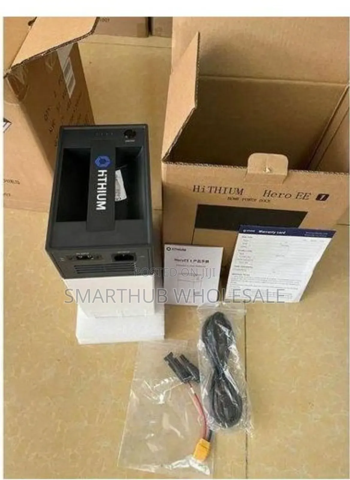 Portable Powerbank Station Solar Power Lithium 3 in 1