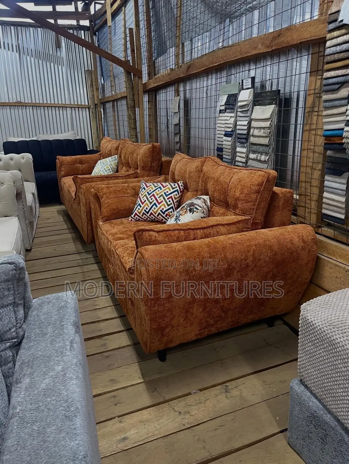 5 Seater Butterfly Sofa