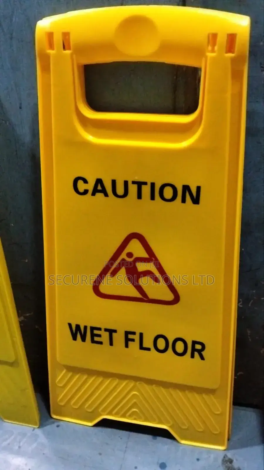 Caution Wet Floor Sign.