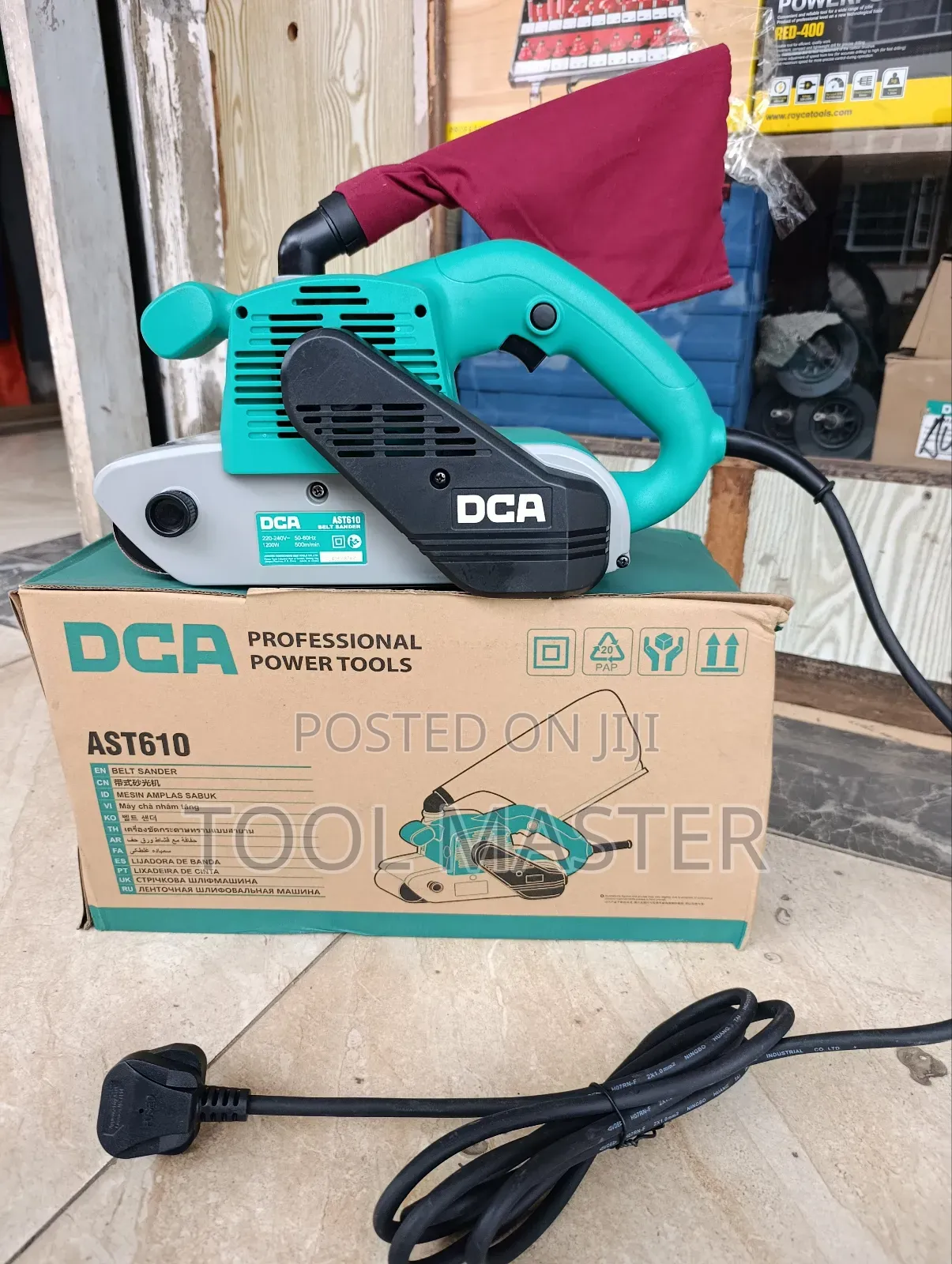 Dca Electric Belt Sander Machine