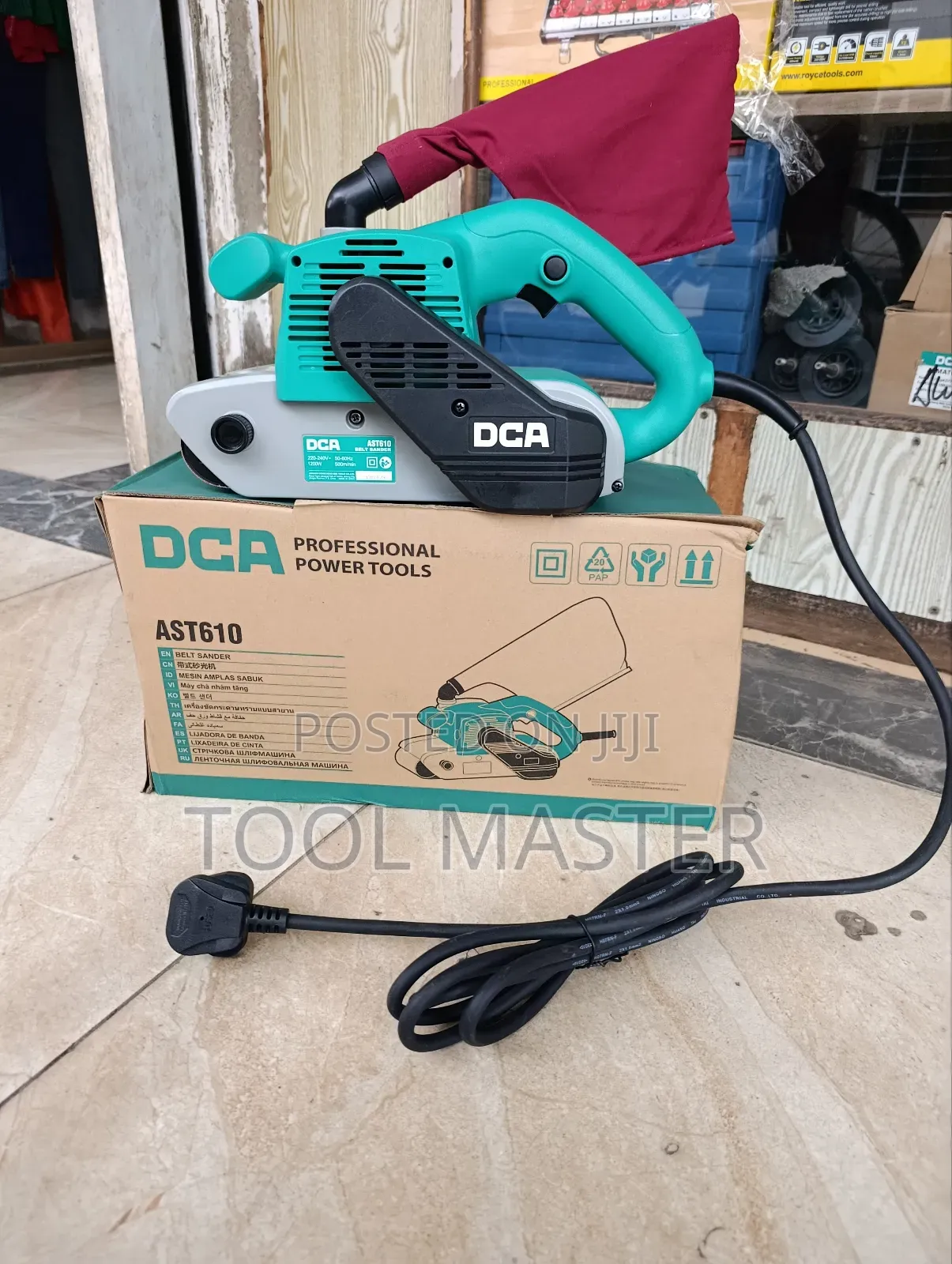 Dca Electric Belt Sander Machine