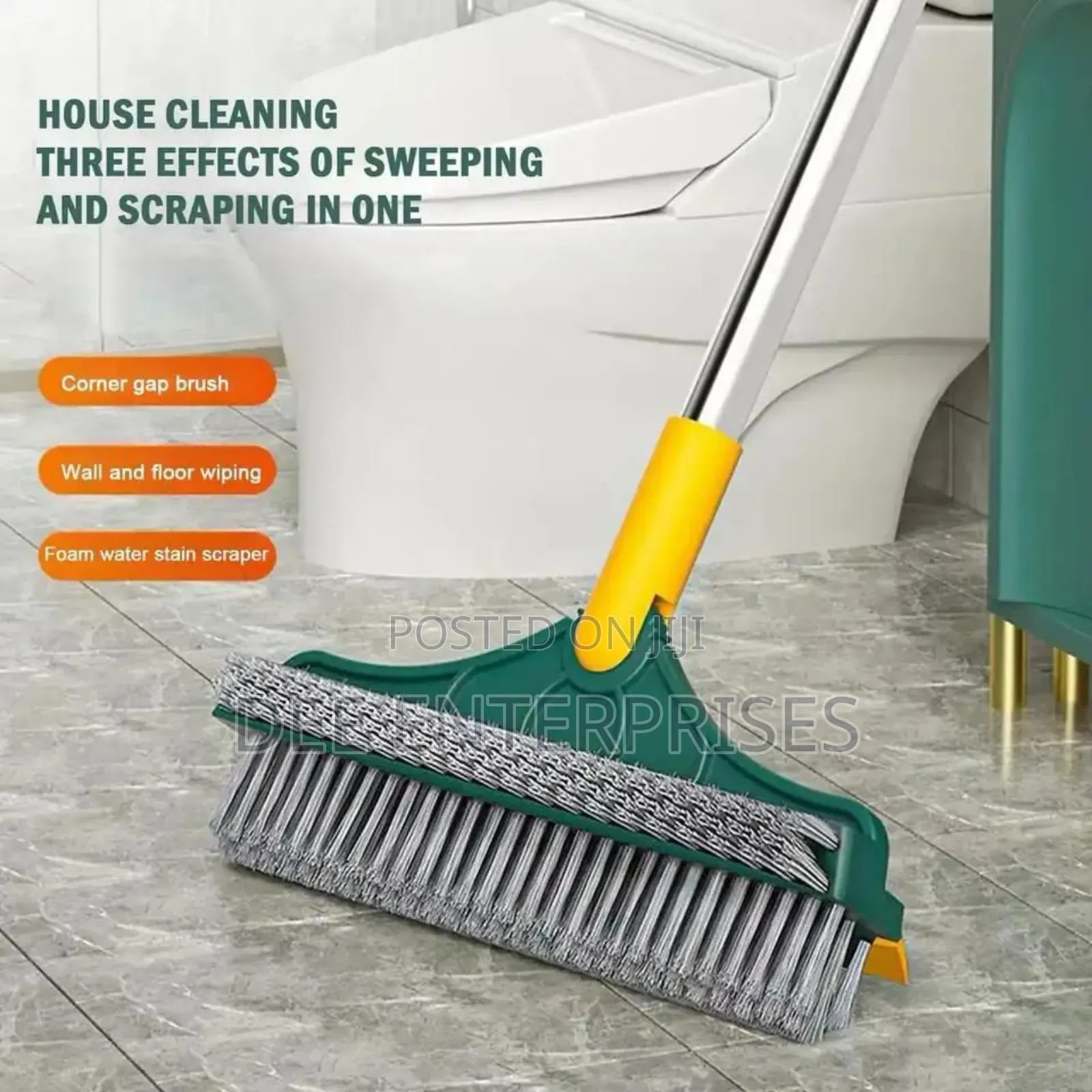 3-in-1 Floor Scrubbing v- Shaped Brush