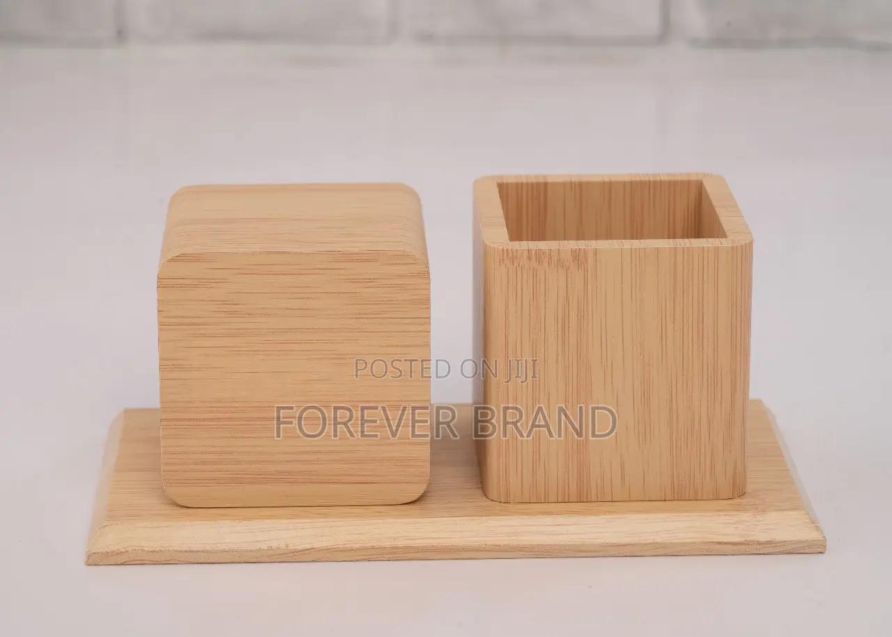 Wooden Desk Organiser