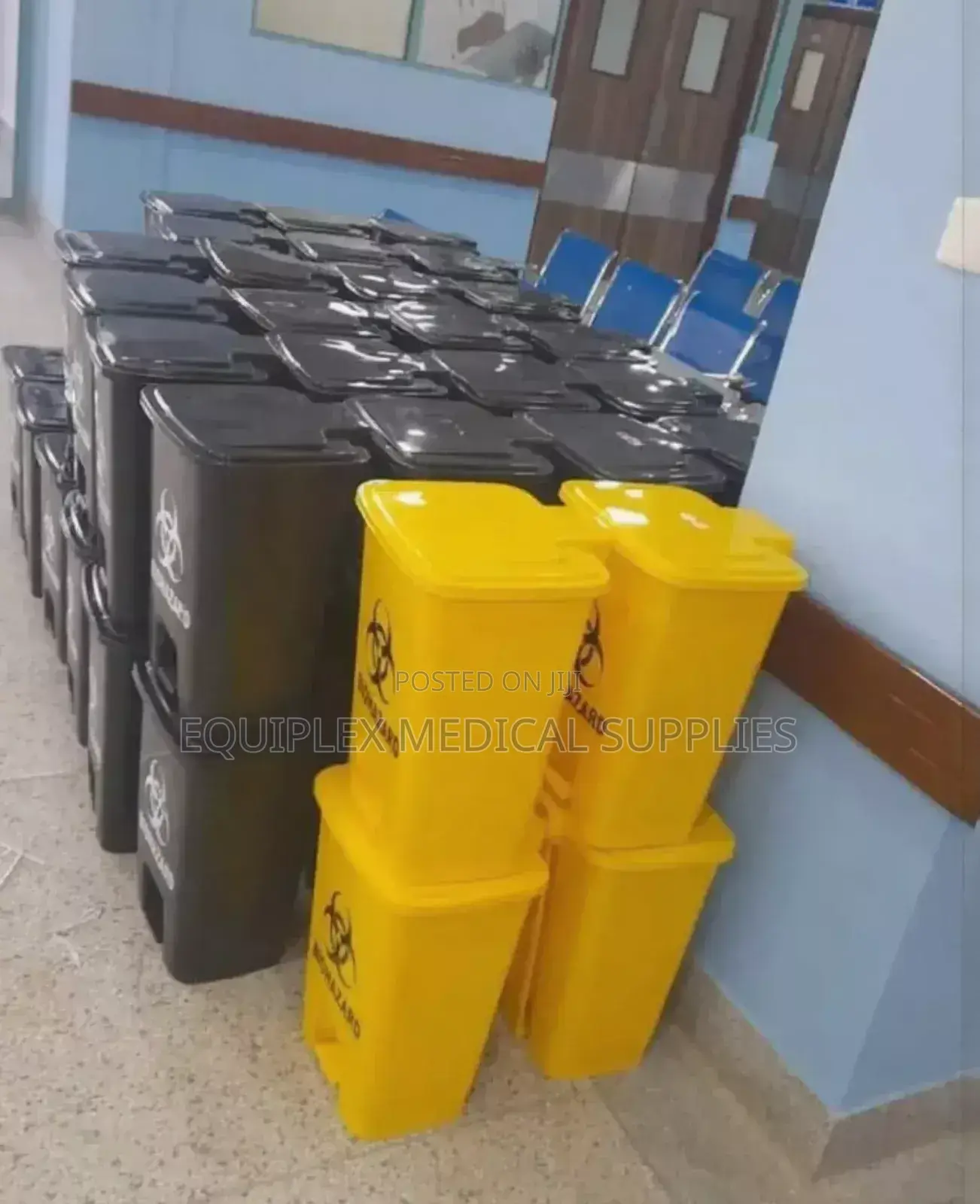 30 Liters Biohazard Pedal Bins / 30 Liters Bins (Strong and Quality)