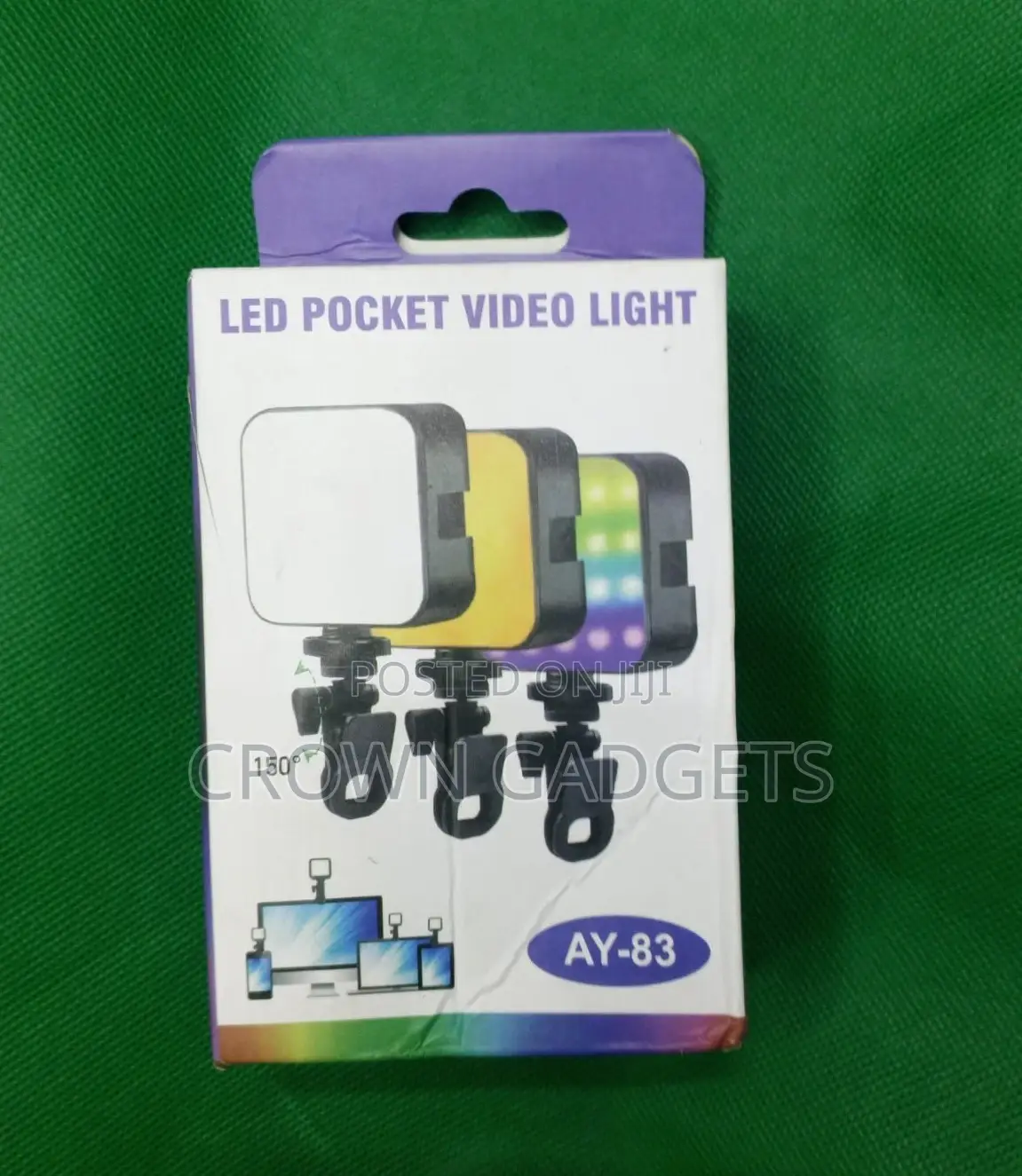 Ay-83 Usb-C RGB Led Video Light for Streaming Content Creation
