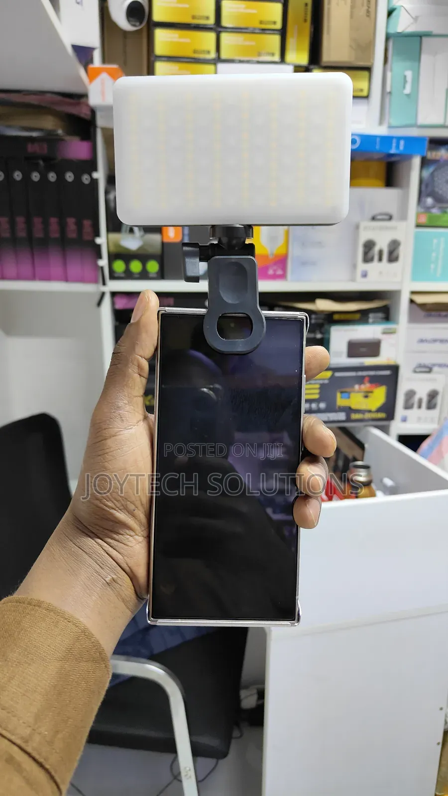 RGB Rechargeable Phone Light