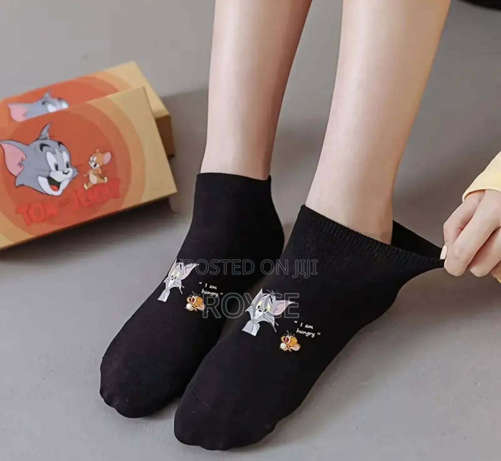 5 Pairs Tom Jerry Ankle Cotton Socks