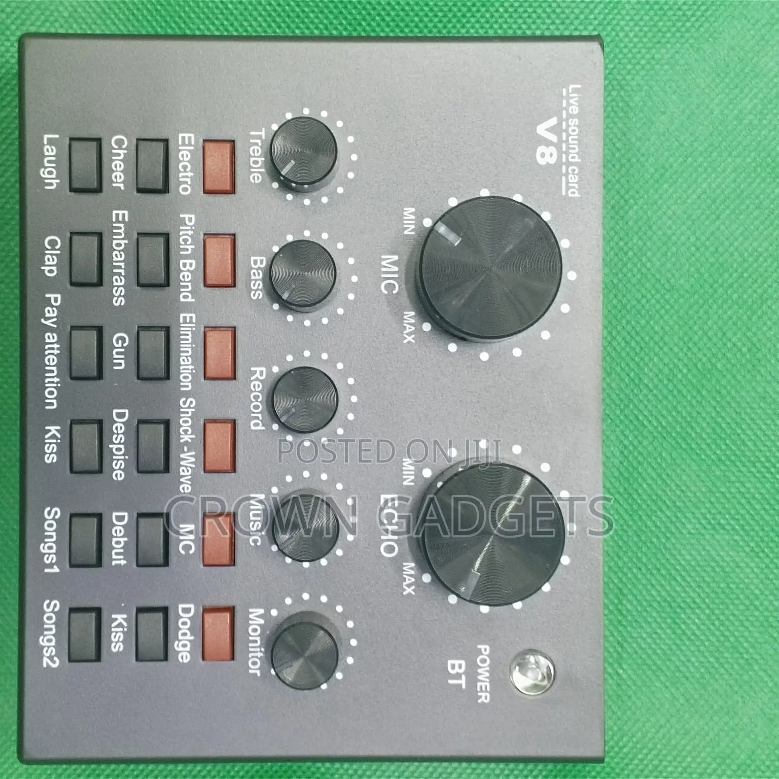 V8 Usb Sound Card For Smartphone And Pc Recording