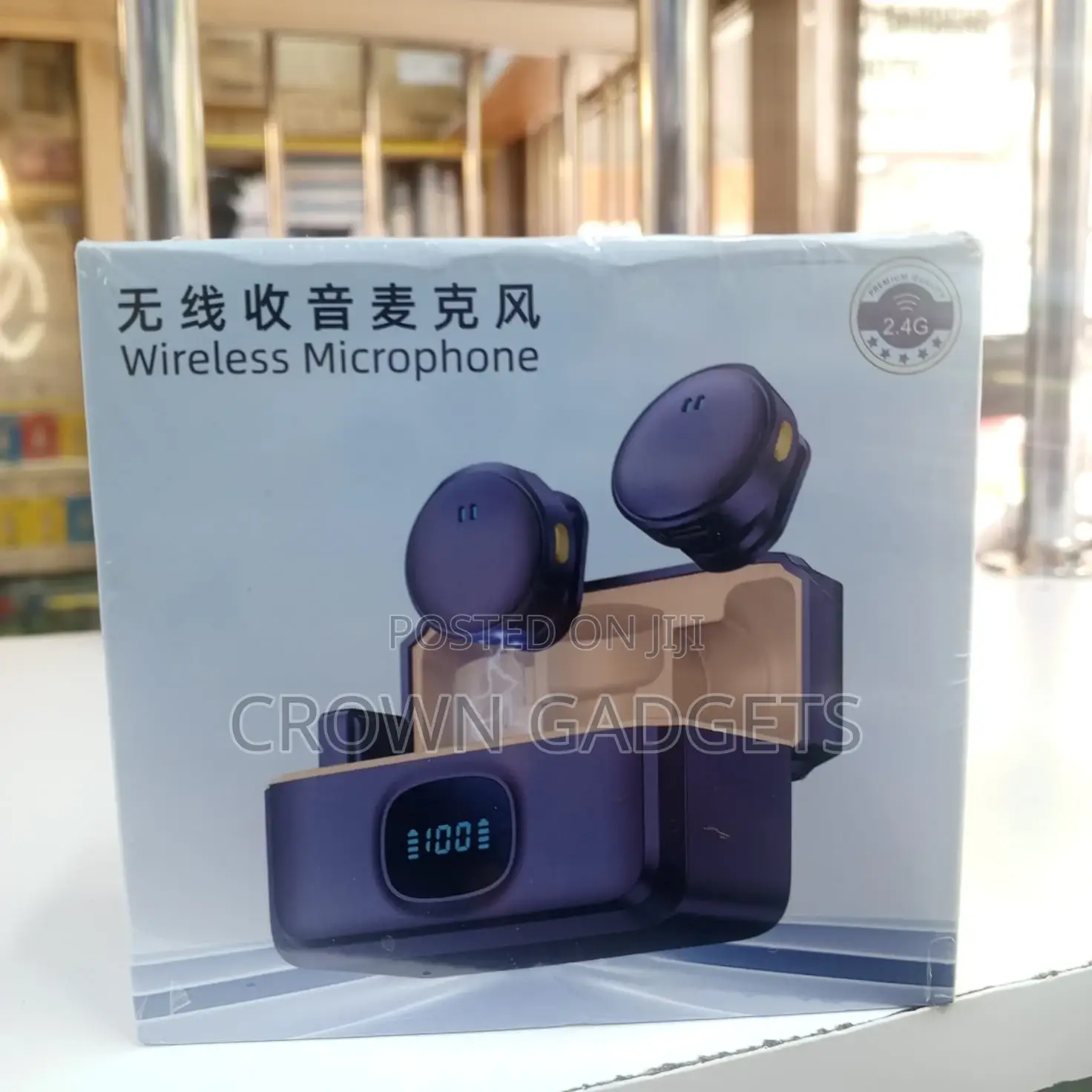 Q8 10h Wireless Dual Mic With Led Clear Noise Filtering