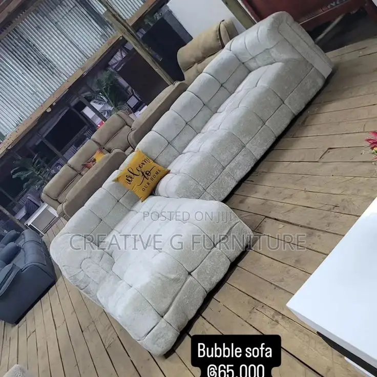 Inspired 6 Seater Bubble L Sofa