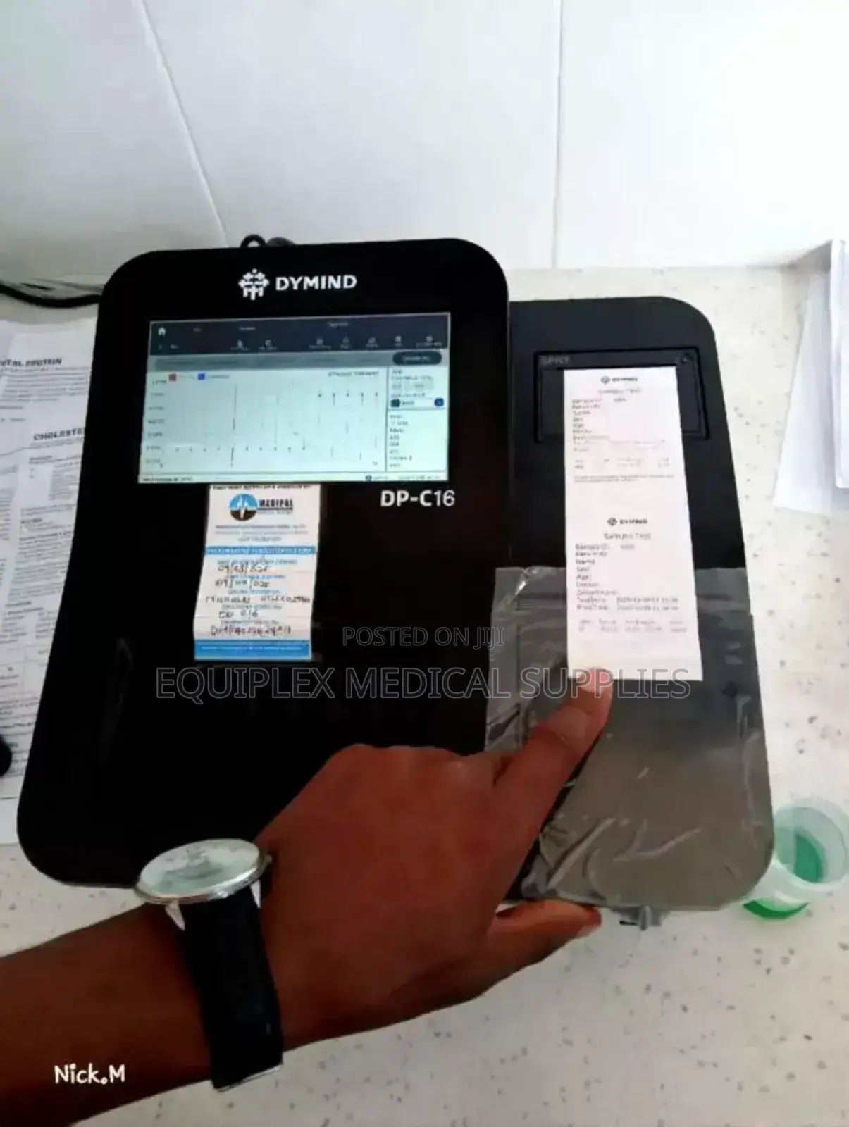 Semi Automated Biochemistry Analyzer Dymind Dp-C16