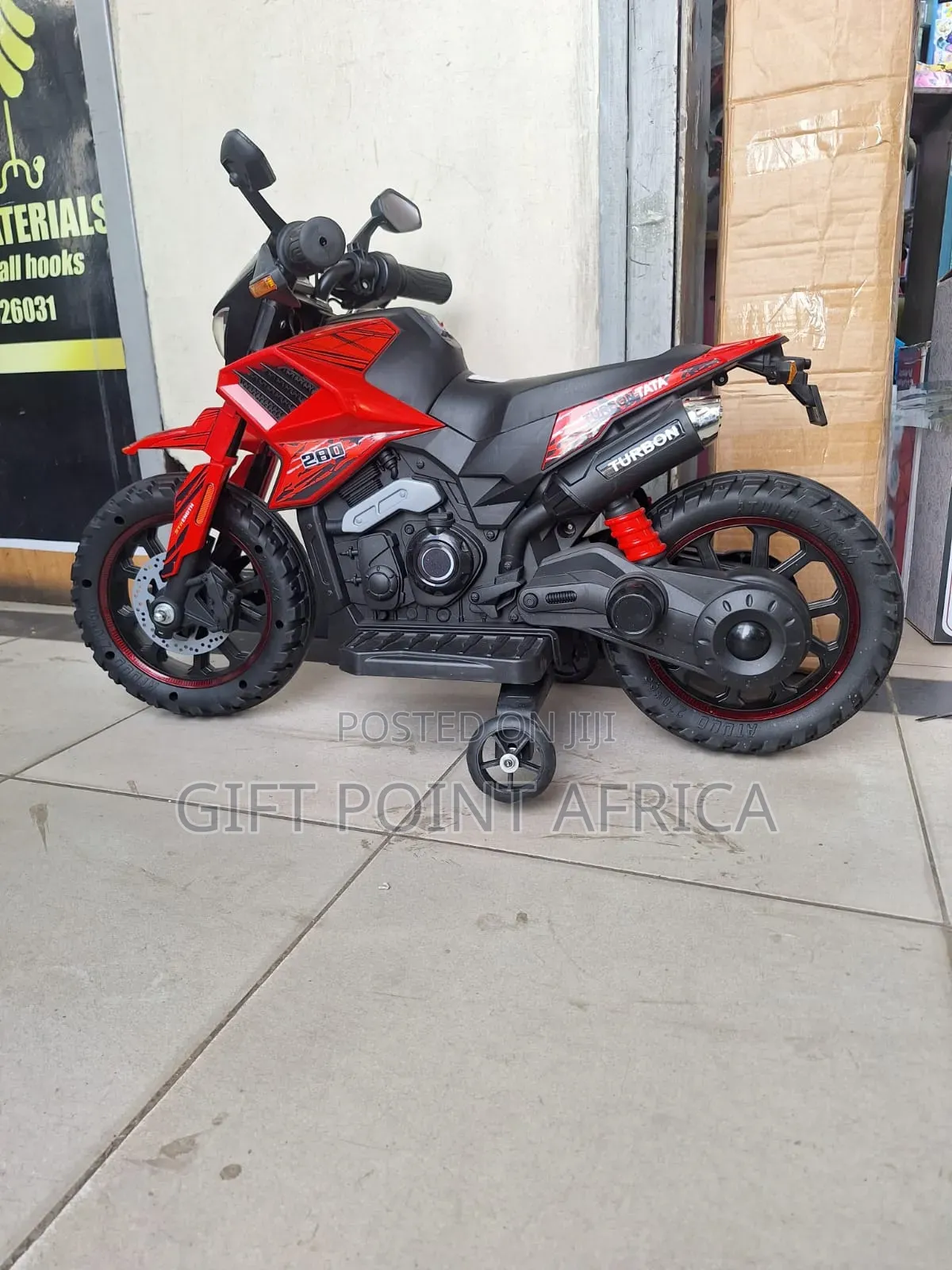 Remote Controlled Electric Motor Bike For Kids
