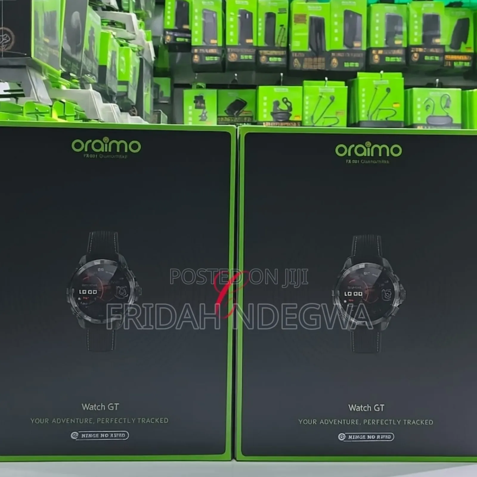 Oraimo Watch Gt Osw-852h 1.43" Amoled 3atm GPS Smart Watch
