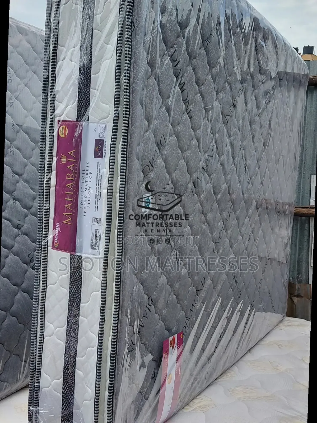 Double Sided Pillowtop Pocket Spring Mattresses - 5x6 10inches Thick.
