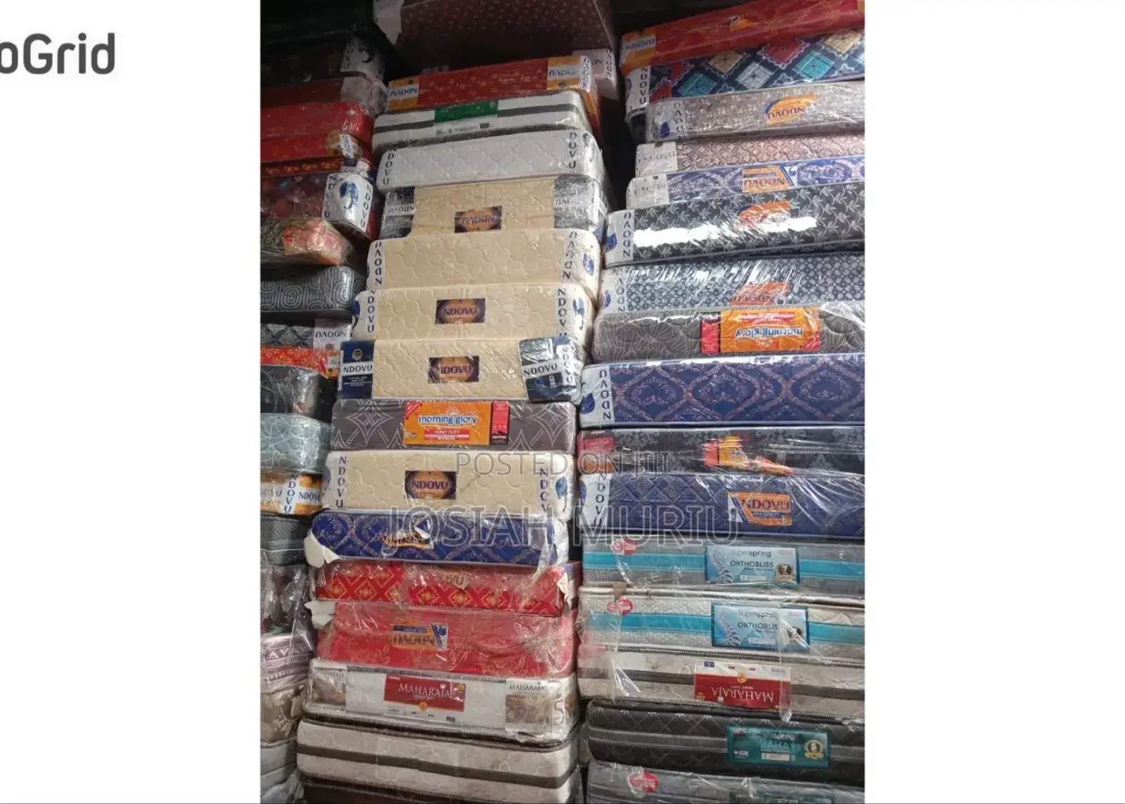 Medium Density Quilted 6 Inch 3.5ft by 6ft Ndovu Mattress