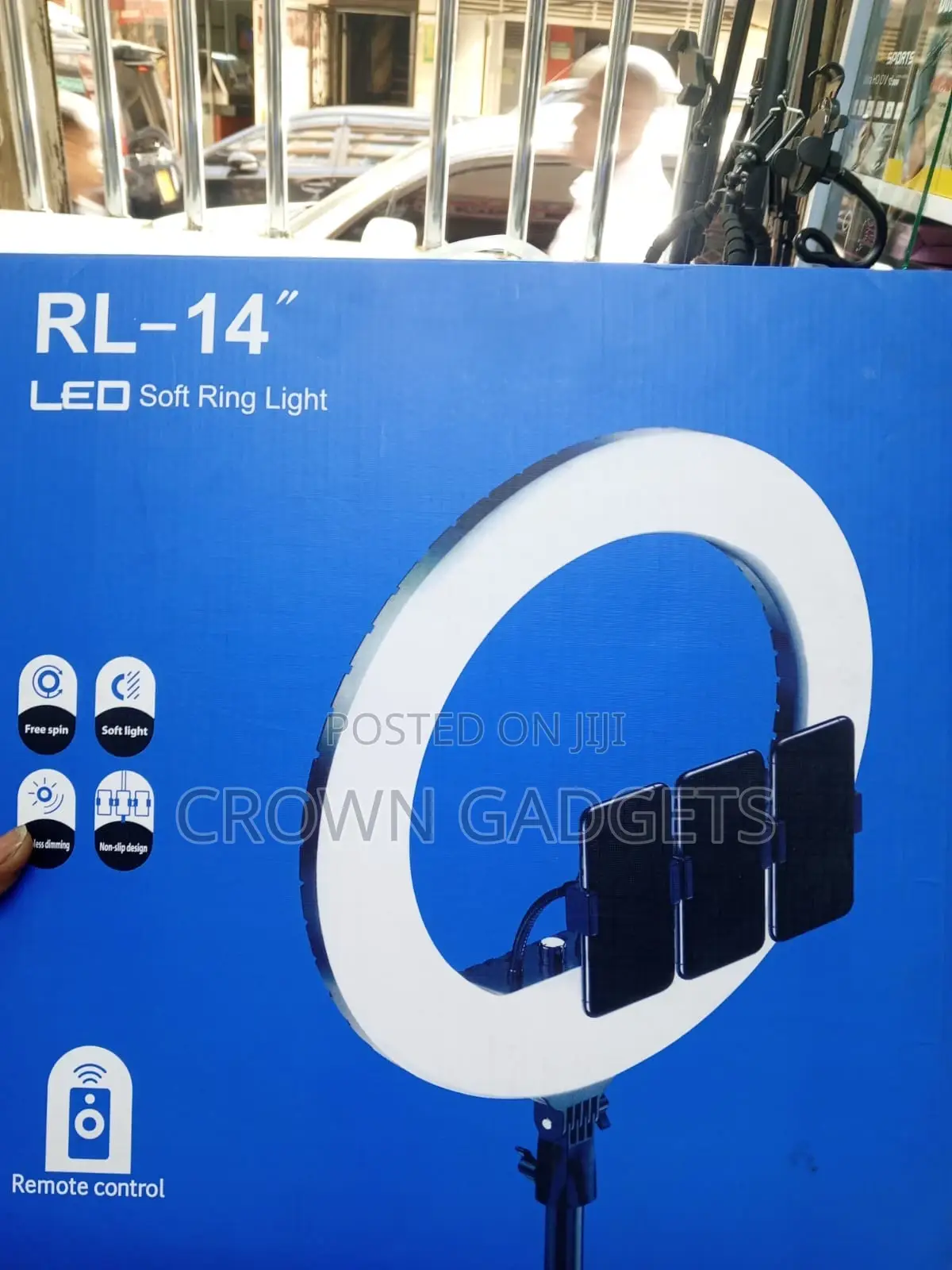 Rl-14 Dimmable Led Ring Light for Youtube, Tiktok Makeup