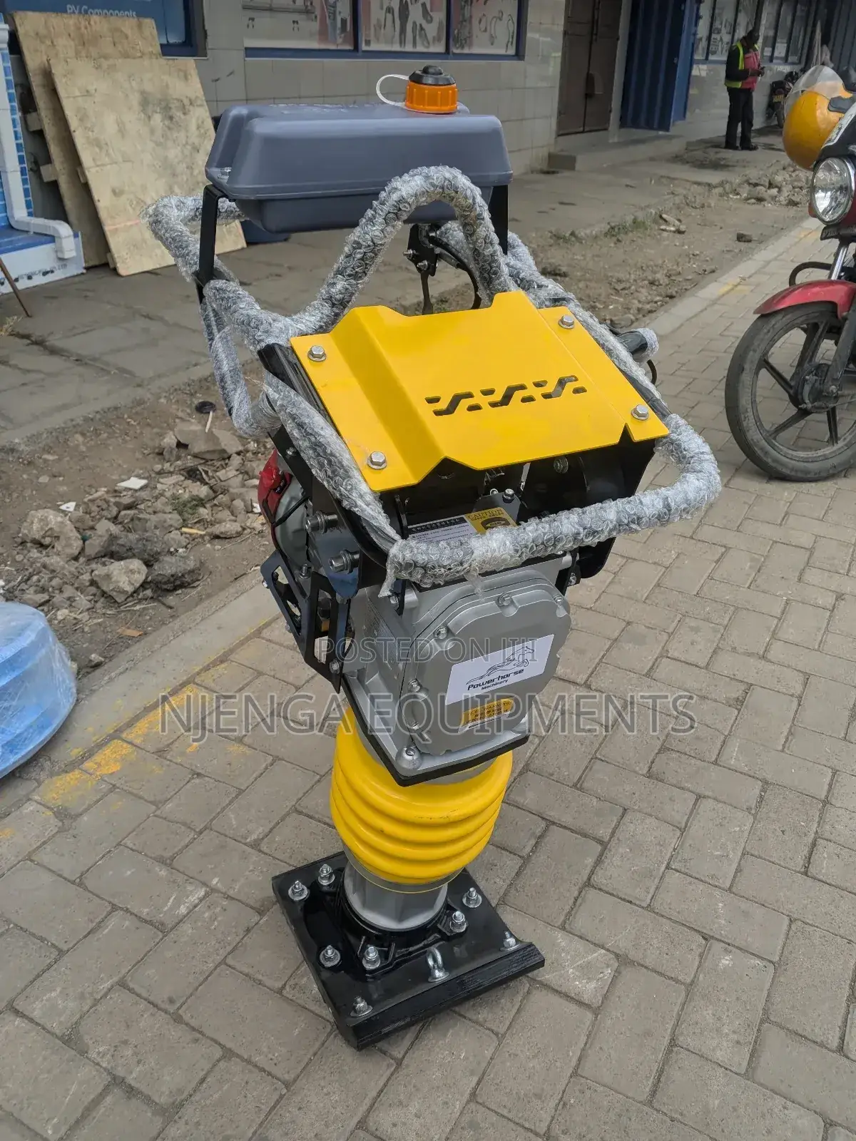Powerhose Tamping Rammer Honda Engine
