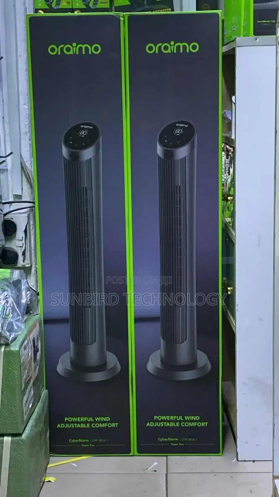 Oraimo Otf-201a Cyber Storm Fan.
