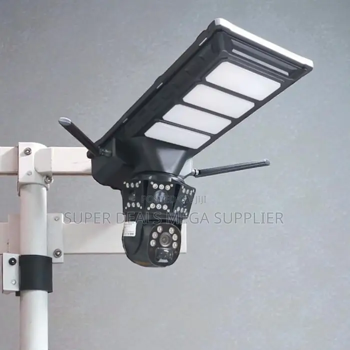 Top Quality 4g PTZ Night Vision Security Camera Solar Street Light