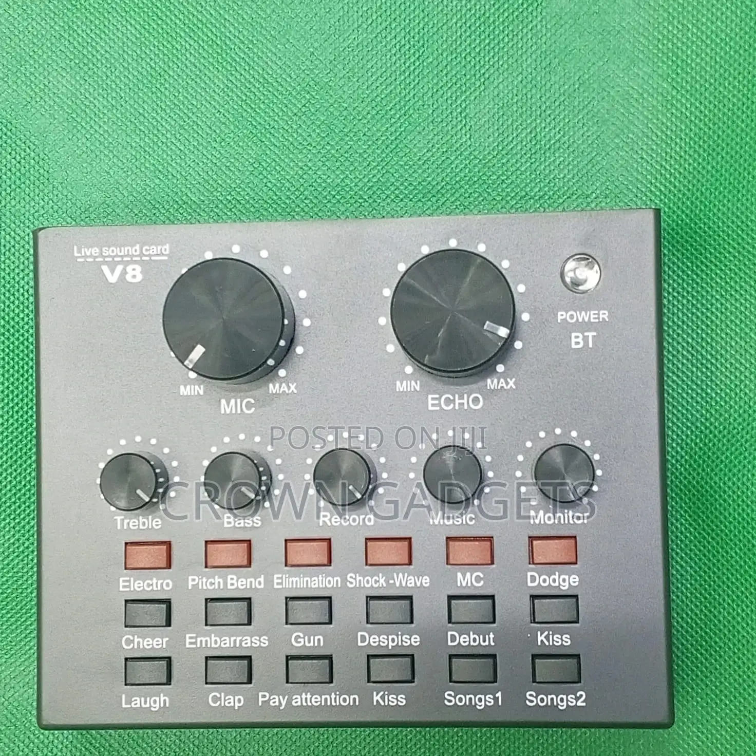 V8 Usb Sound Card For Smartphone And Pc Recording