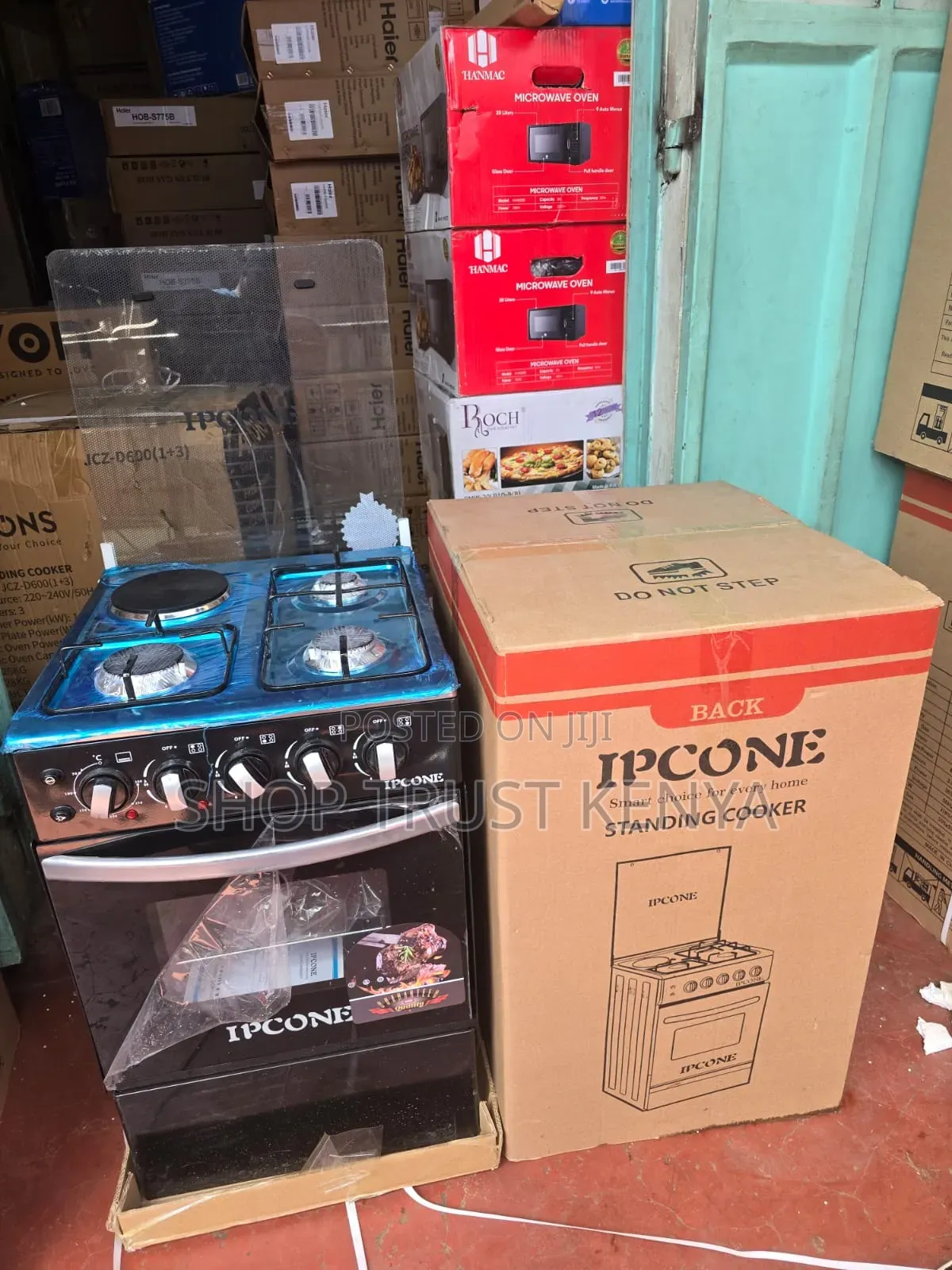 Ipcone 3+1 Standing Cooker 50*55 With Electric Oven