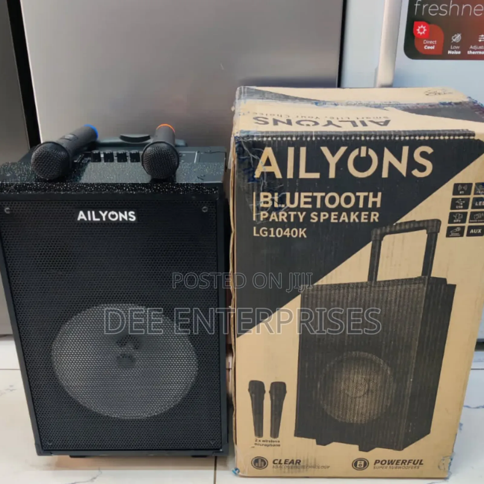 Ailyons Portable Party Speaker 10"