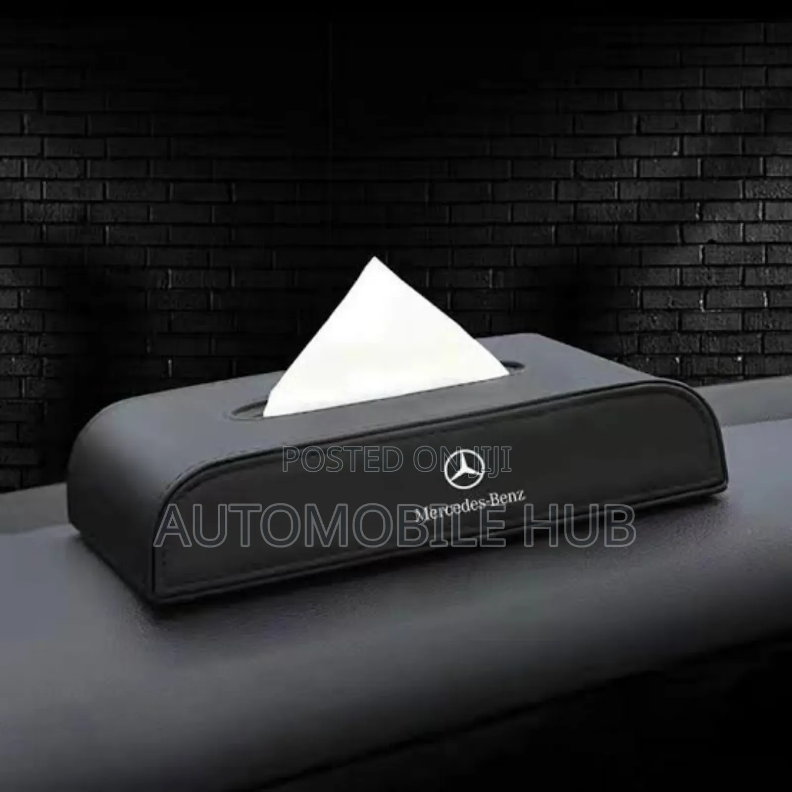 Luxury Mercedes Dashboard Tissue Holder–Premium Car Interior Accessory