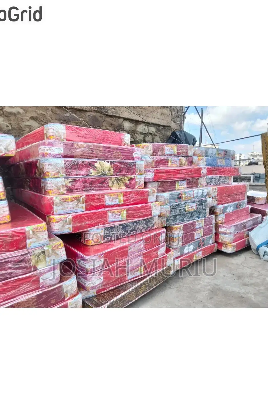 Medium Density Plain 10inch 5*6 Ndovu Mattress