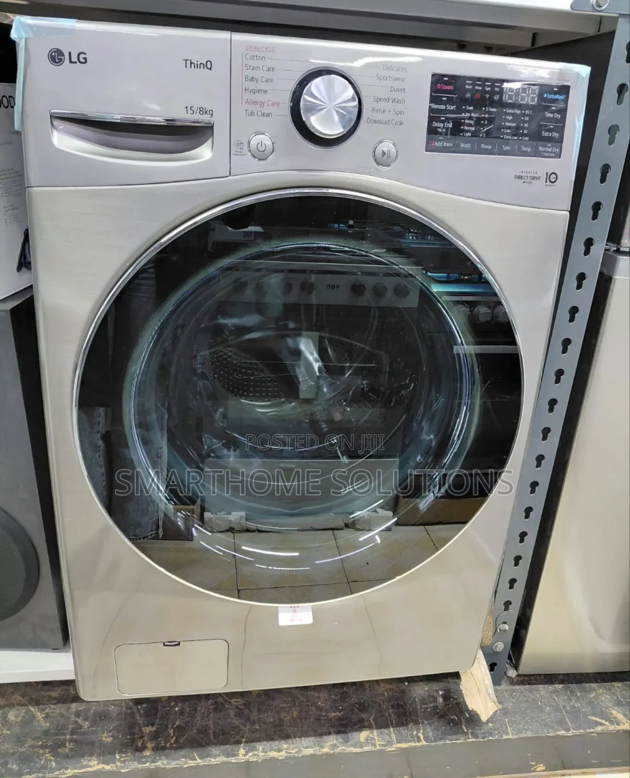 Lg 15/8kg Wash And Dry Front Load Washing Machine