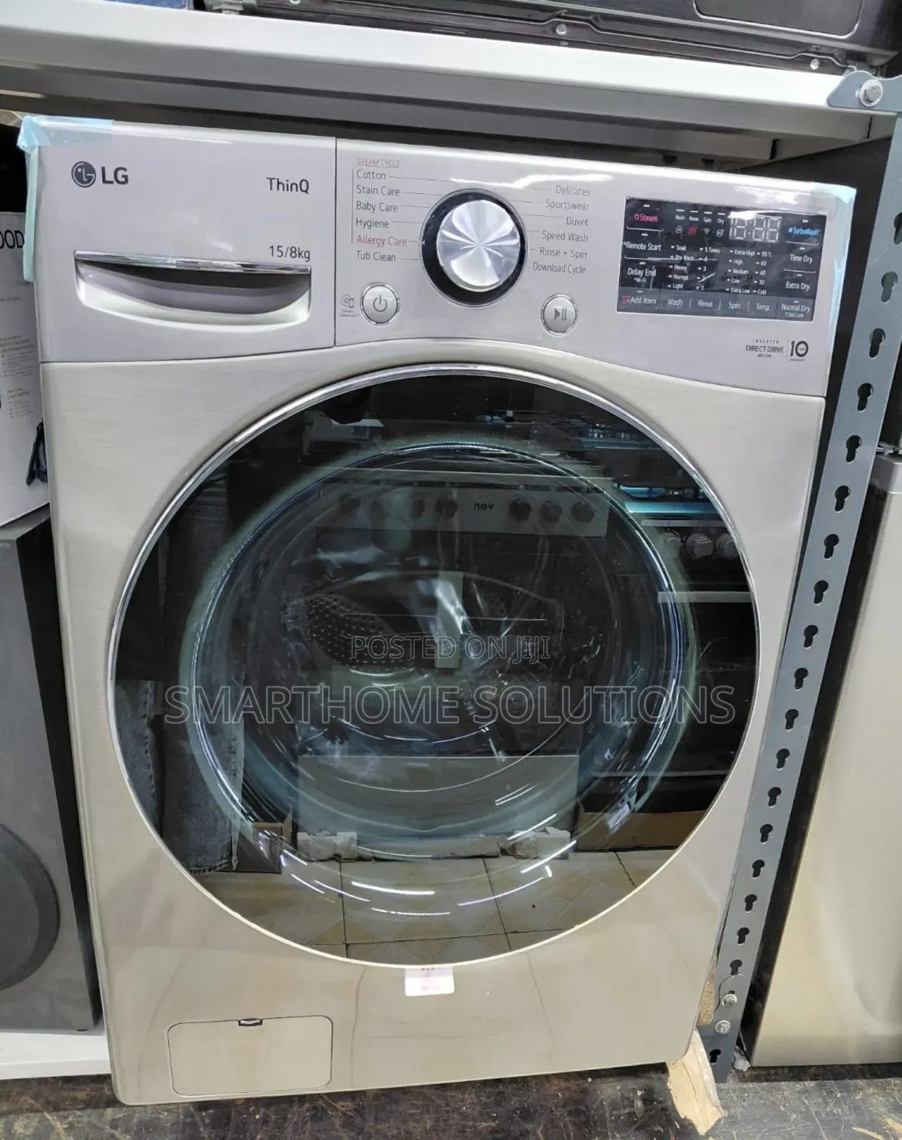 Lg 15/8kg Front Load Wash And Dry Washing Machine