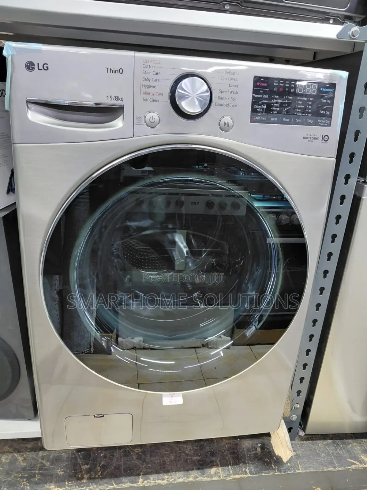 Ideal Lg 15/8kg Front Load Wash And Dry Washing Machine