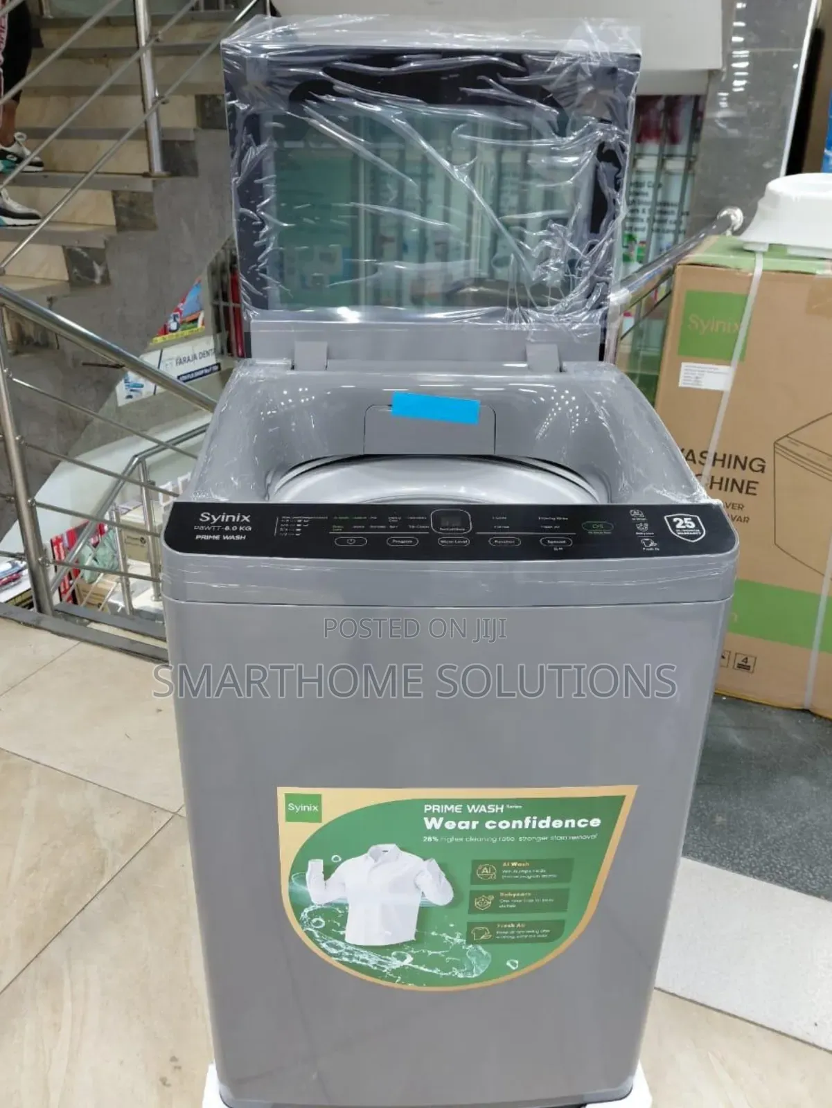 8kg Syinix Topload Full Automatic Washing Machine