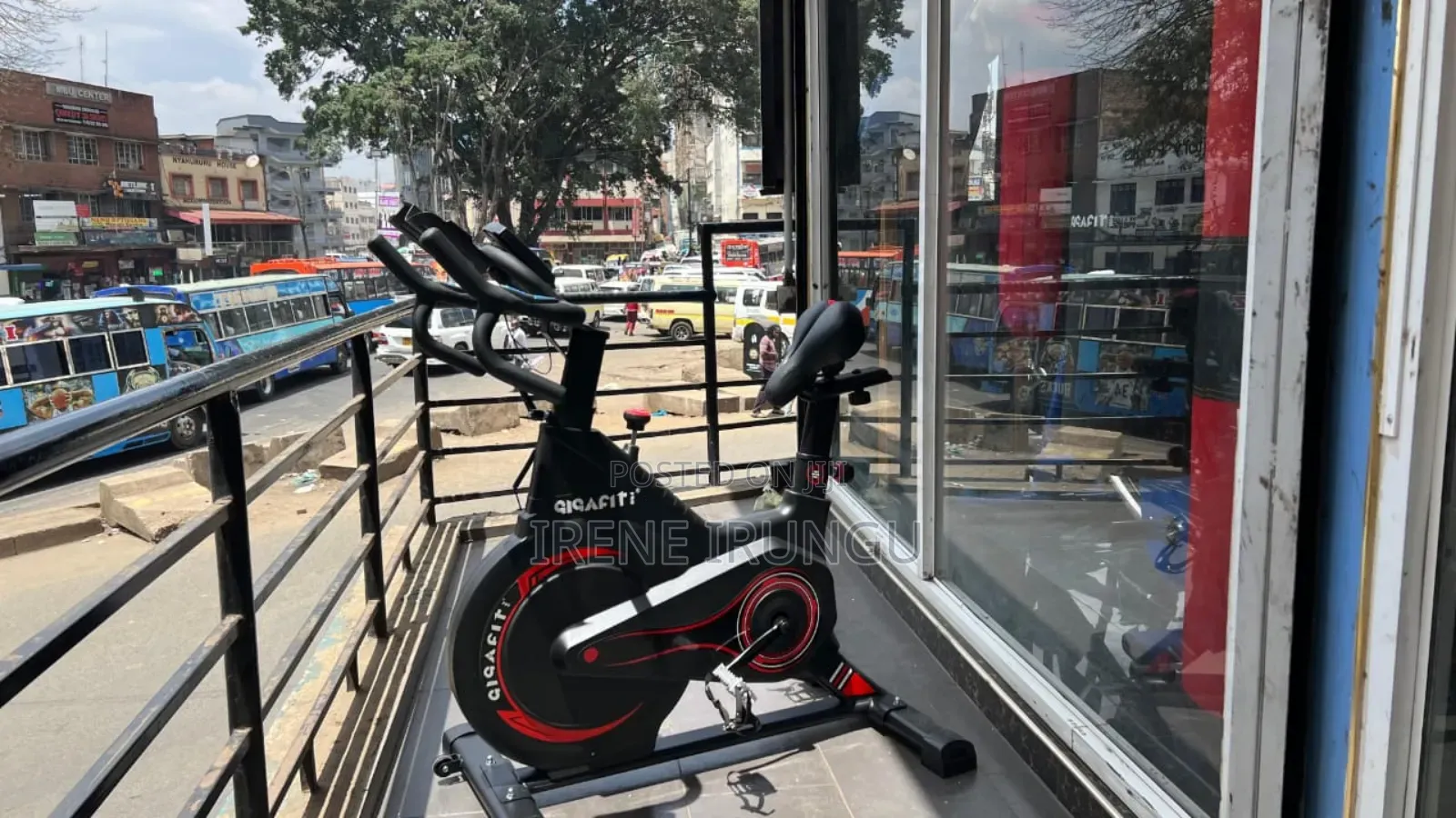 Red /Black Heavy Duty Spinning Bikes