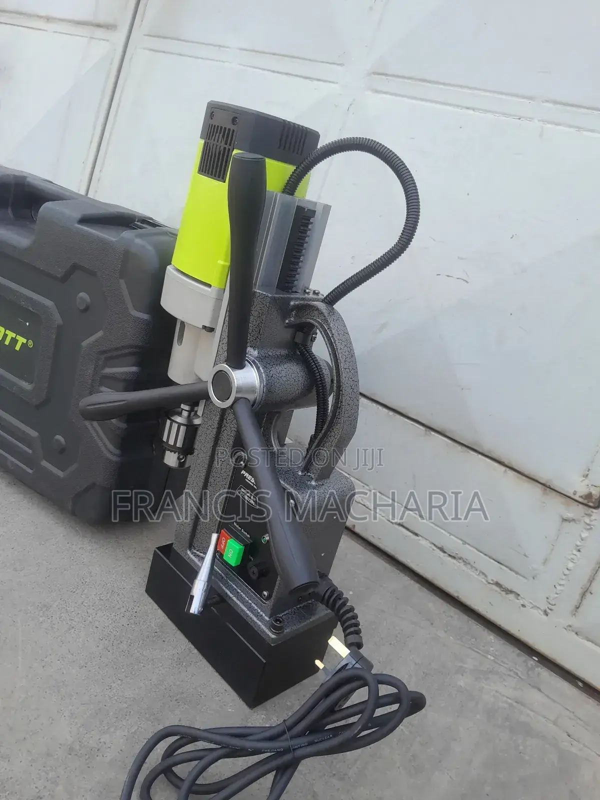 Electric Powered Magnetic Drill