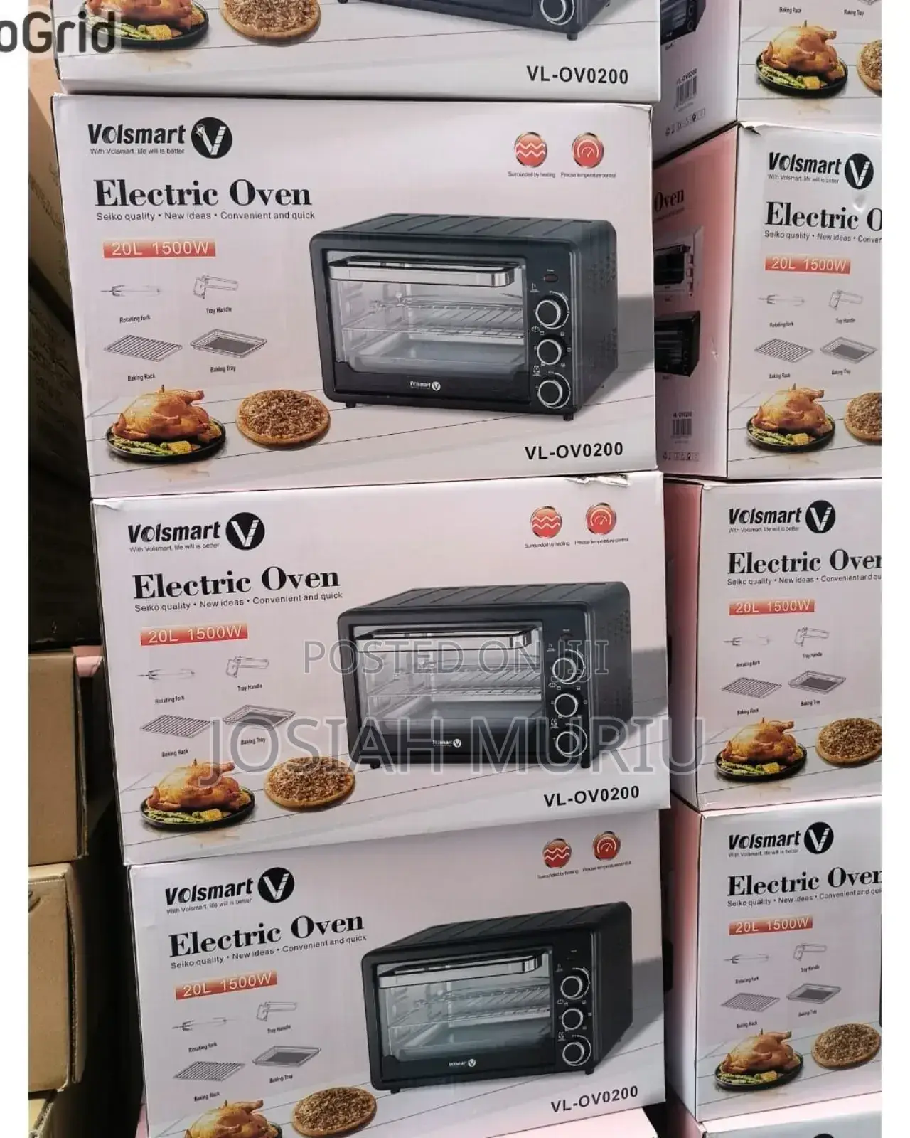 Volsmart Vl-Ovo200 20litres Electric Oven