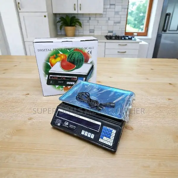 Acs 40 Digital Weighing Scale Led Display With Rechargeable Battery